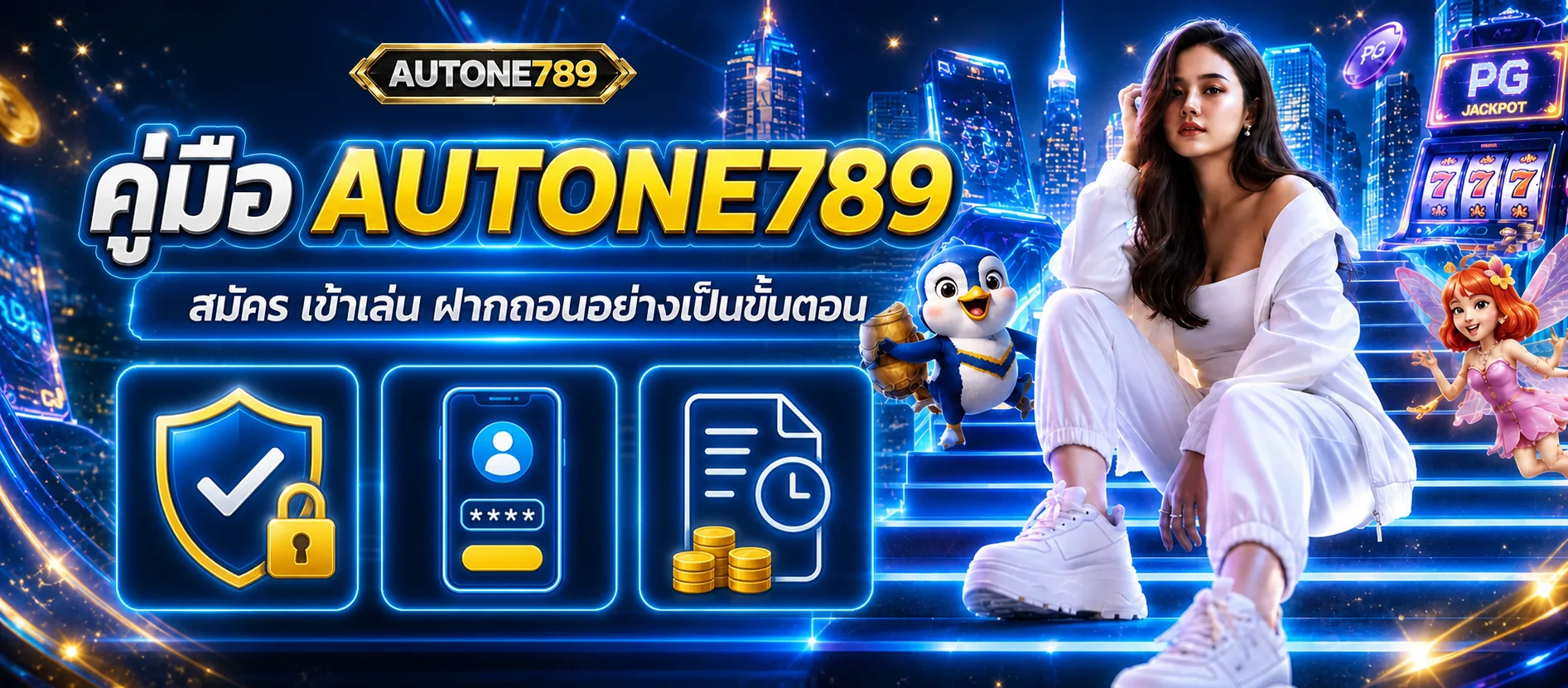 AUTONE789 คู่มือสมัคร เข้าสู่ระบบ และฝากถอน